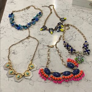 J. crew necklaces bundle!